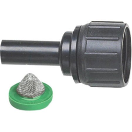 PIAZZA 325G00UB 0.75 in. Hose Thread Swivel x 0.25 in. Compression Adapter PI948707